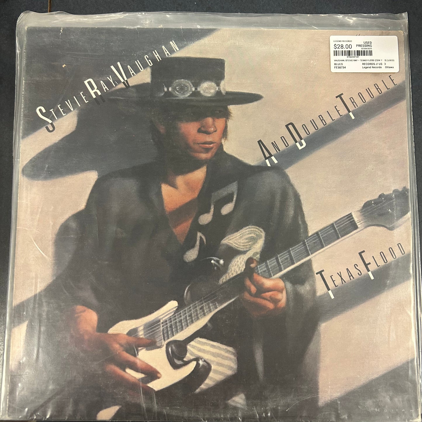VAUGHAN, STEVIE RAY = TEXAS FLOOD (CDN 1983) (USED)