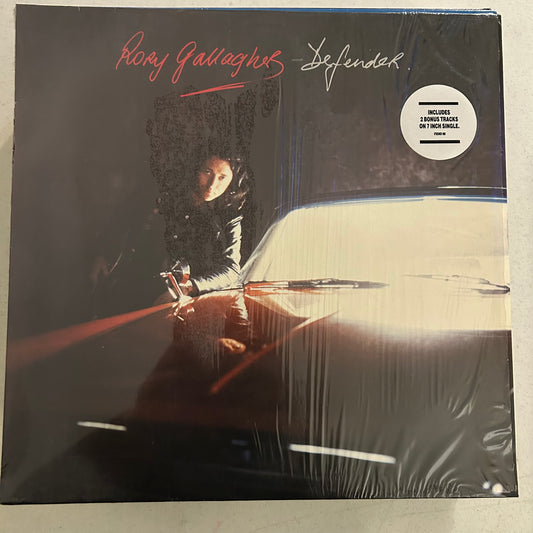 GALLAGHER, RORY = DEFENDER (LP+7 IN.) (UK 1987) (USED)