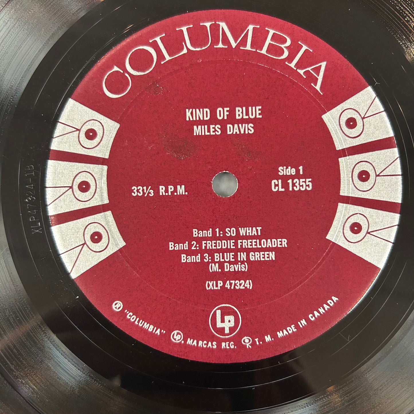DAVIS, MILES = KIND OF BLUE (MONO) (CDN 1959) (USED)