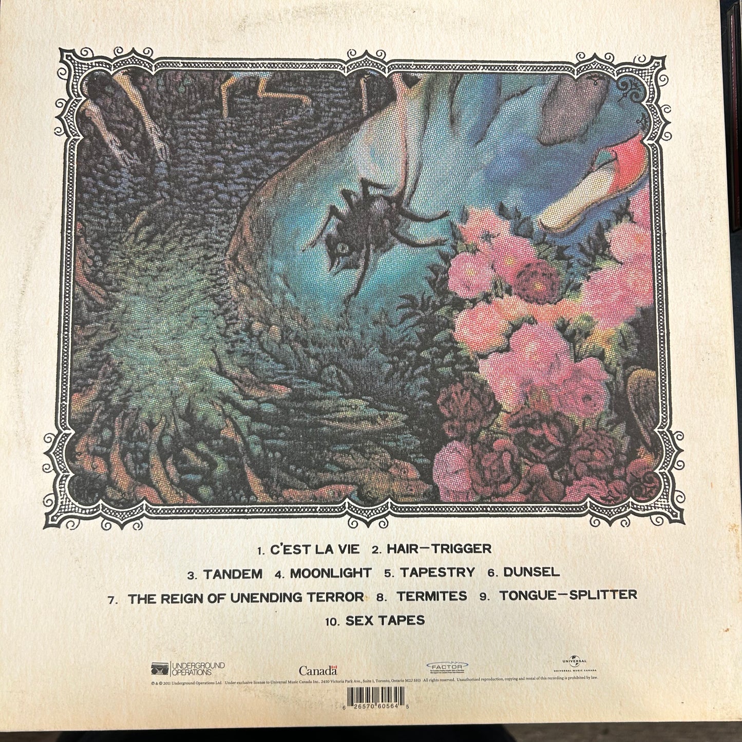 PROTEST THE HERO = SCURRILOUS (CREME WAX) (CDN 2011) (USED)