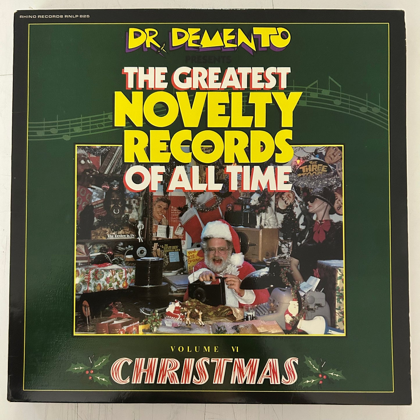 DR. DEMENTO = GREATEST NOVELTY RECORDS OF ALL TIME: VOL. VI CHRISTMAS (US 1985) (USED)