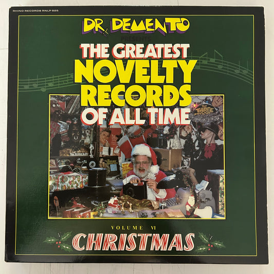 DR. DEMENTO = GREATEST NOVELTY RECORDS OF ALL TIME: VOL. VI CHRISTMAS (US 1985) (USED)