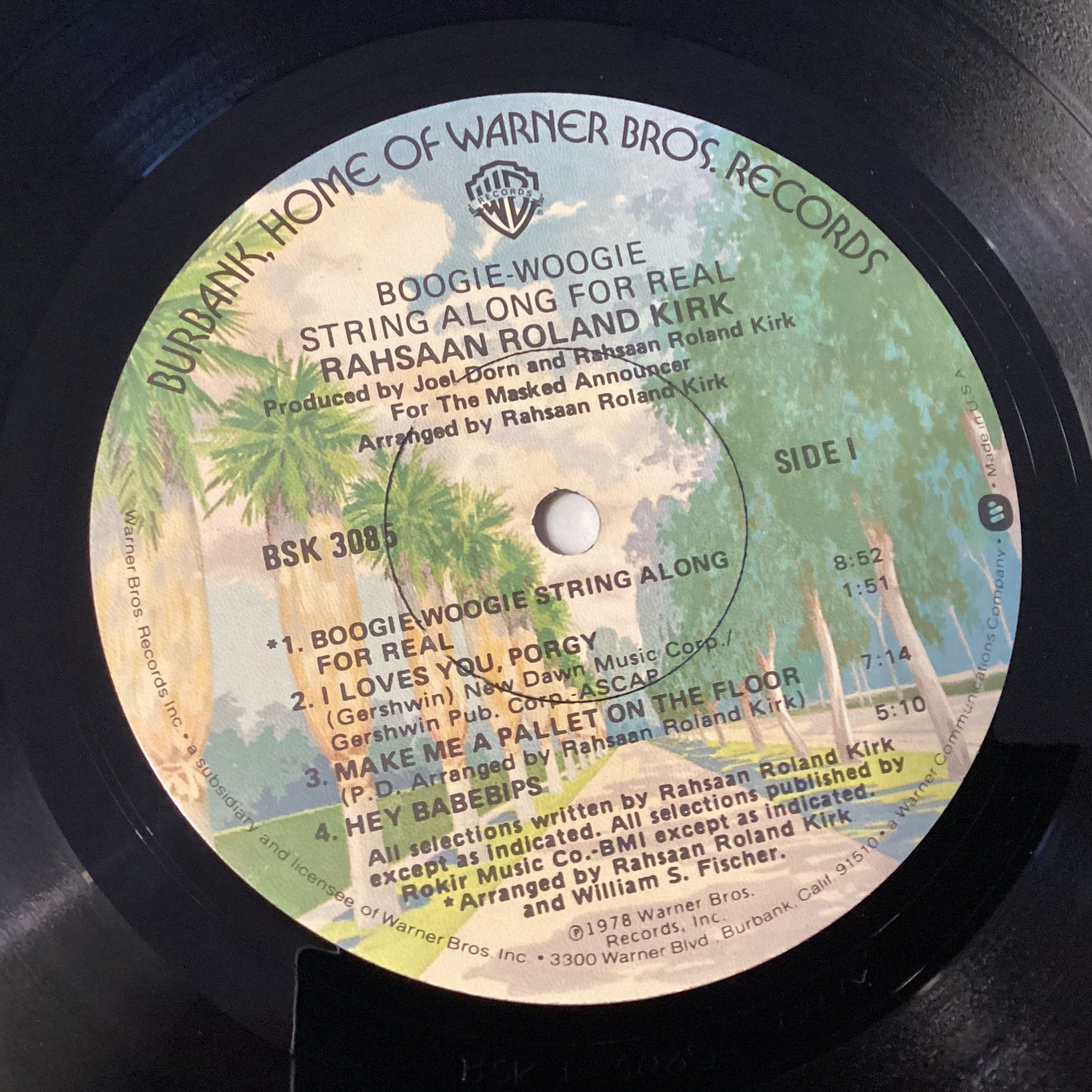 KIRK, ROLAND “RAHSAAN” = BOOGIE-WOOGIE STRING ALONG FOR REAL (US 1978) (USED)