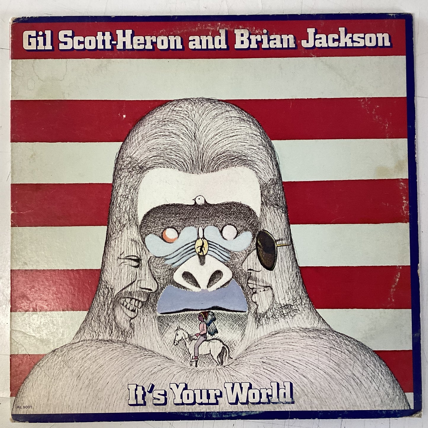 SCOTT-HERON, GIL / JACKSON, BRIAN = IT’S YOUR WORLD (USA 1976) (USED)