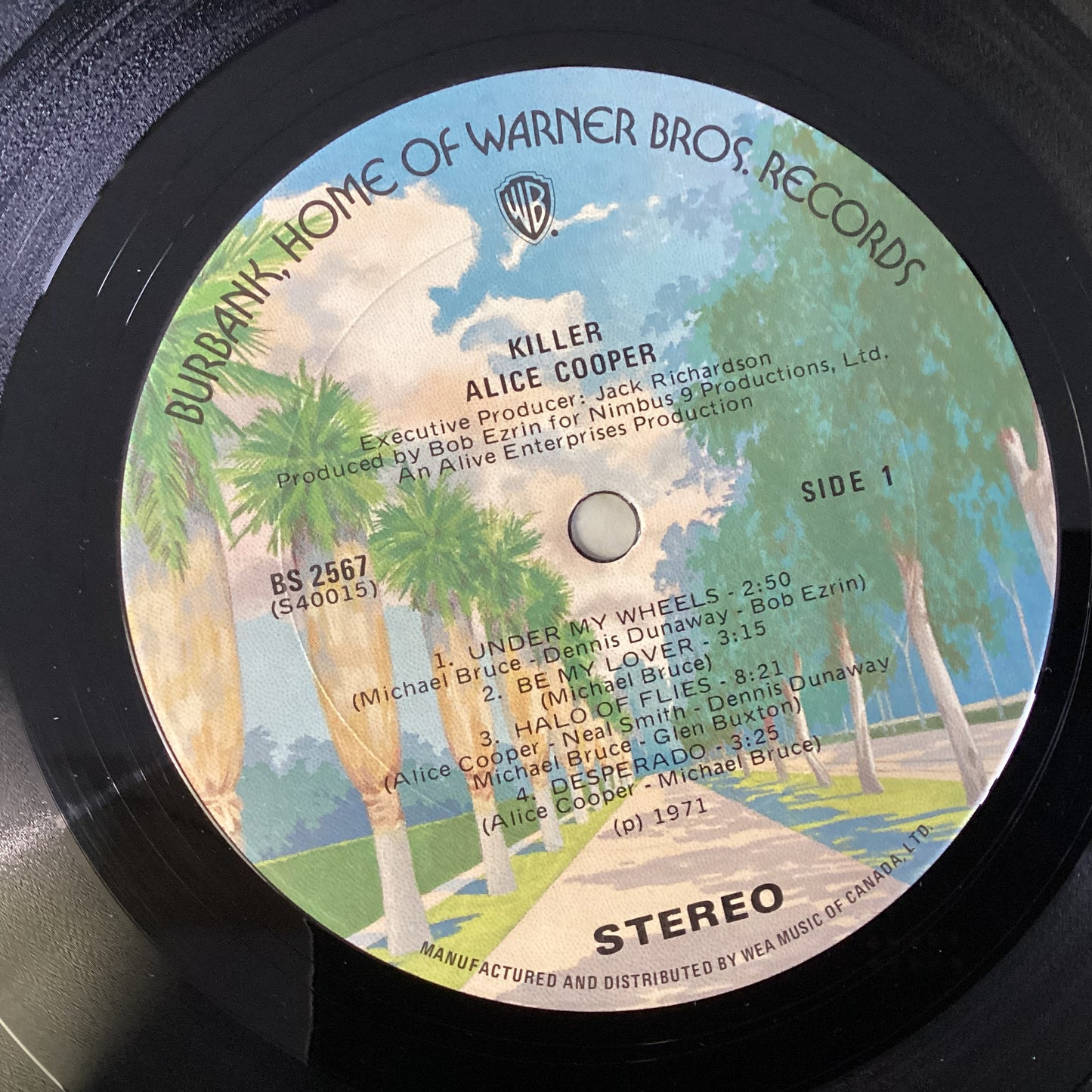 ALICE COOPER = KILLER (CDN 70S REISSUE) (USED)