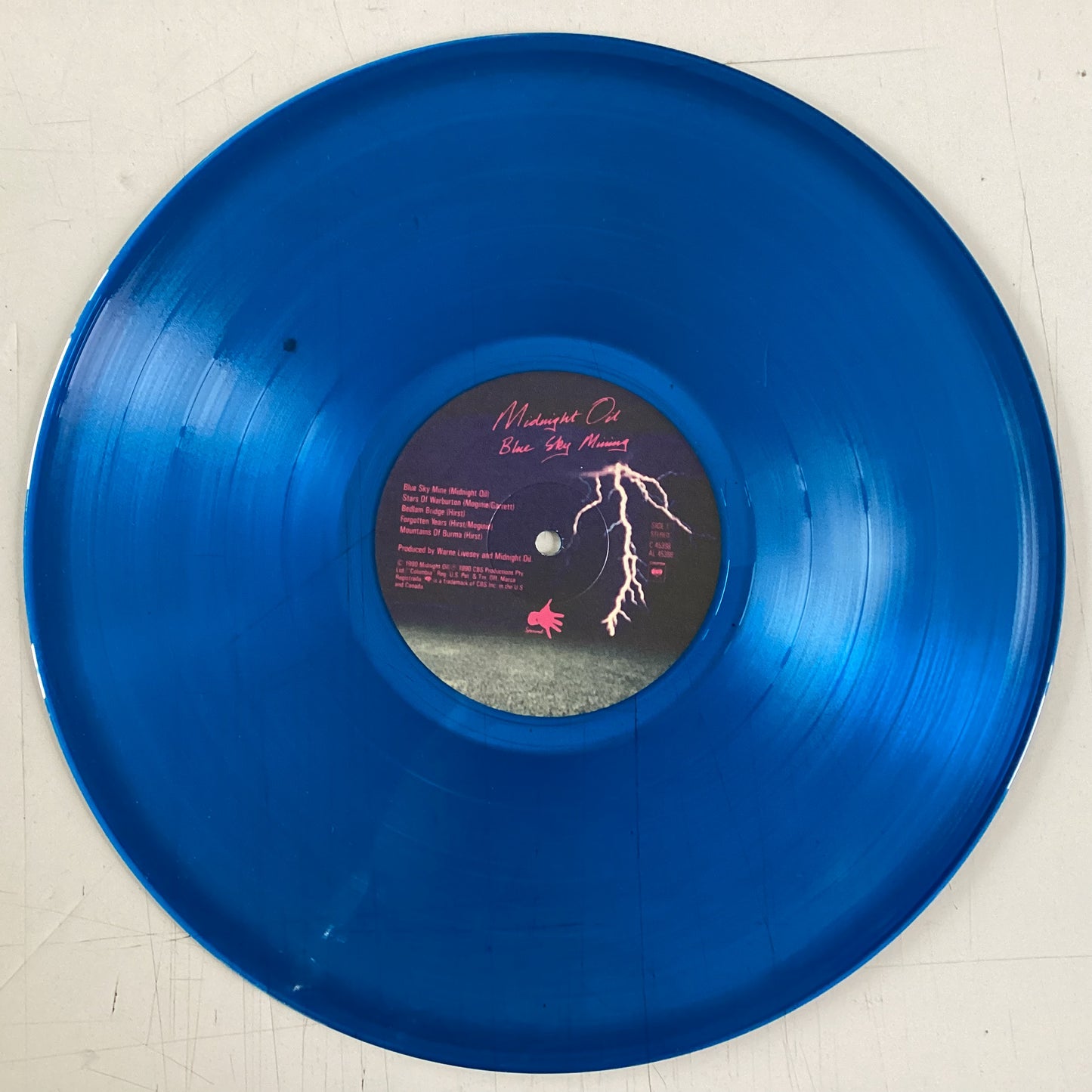 MIDNIGHT OIL = BLUE SKY MINING (US 1990) (USED)
