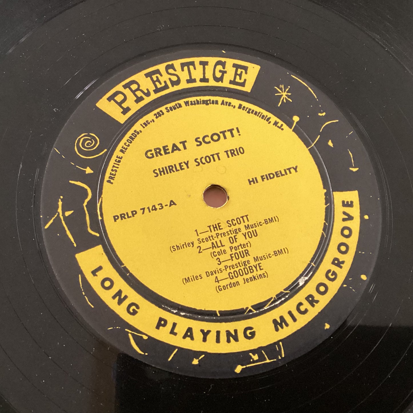 SCOTT, SHIRLEY = GREAT SCOTT! (US 1959) (USED)