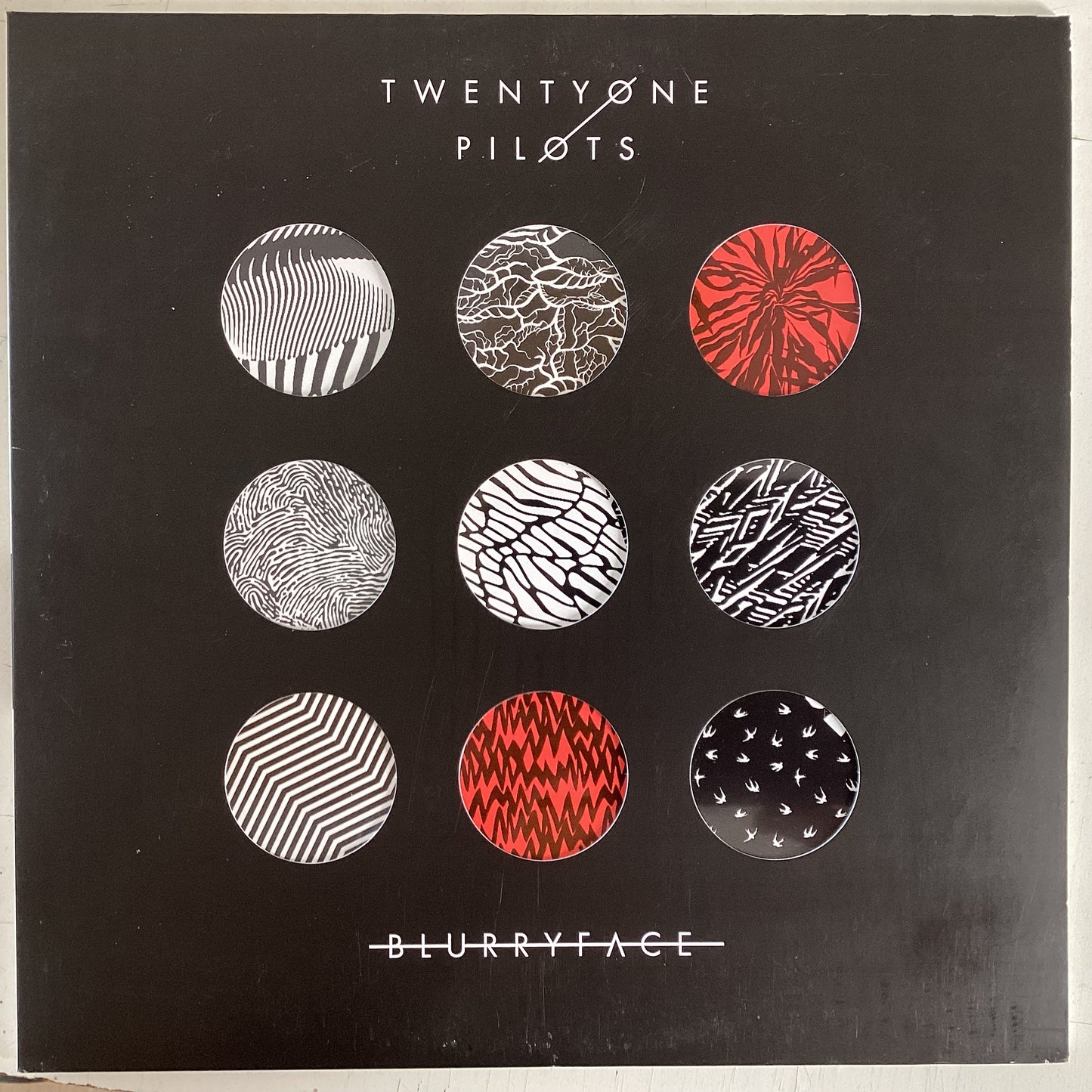TWENTY ONE PILOTS = BLURRYFACE (2LP/BLACK) (EU 2015) (USED)