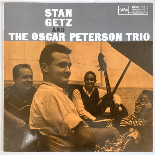 GETZ, STAN / PETERSON, OSCAR TRIO = STAN & OSCAR (FRANCE 1987) (USED)