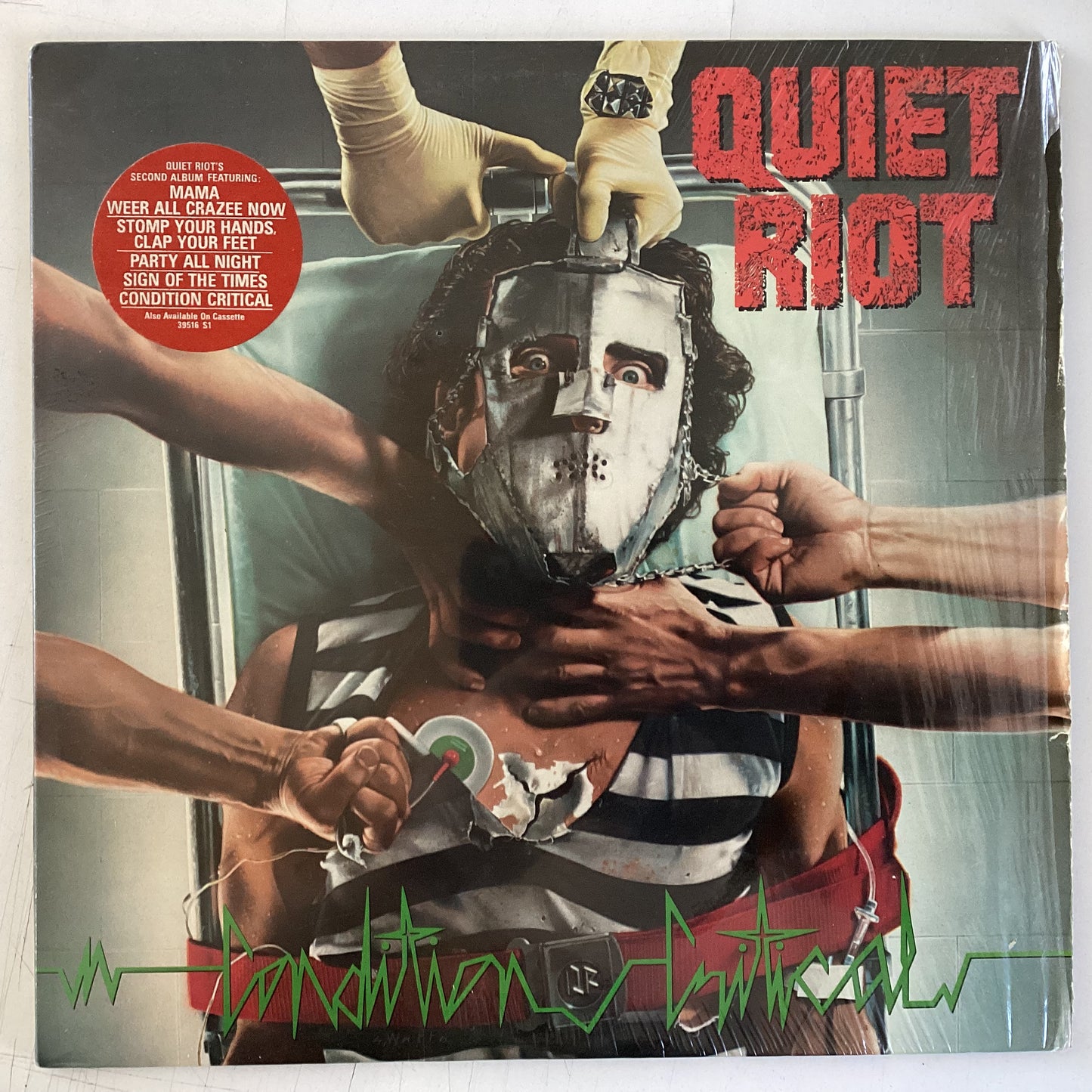 QUIET RIOT = CONDITION CRITICAL (US 1984) (USED)