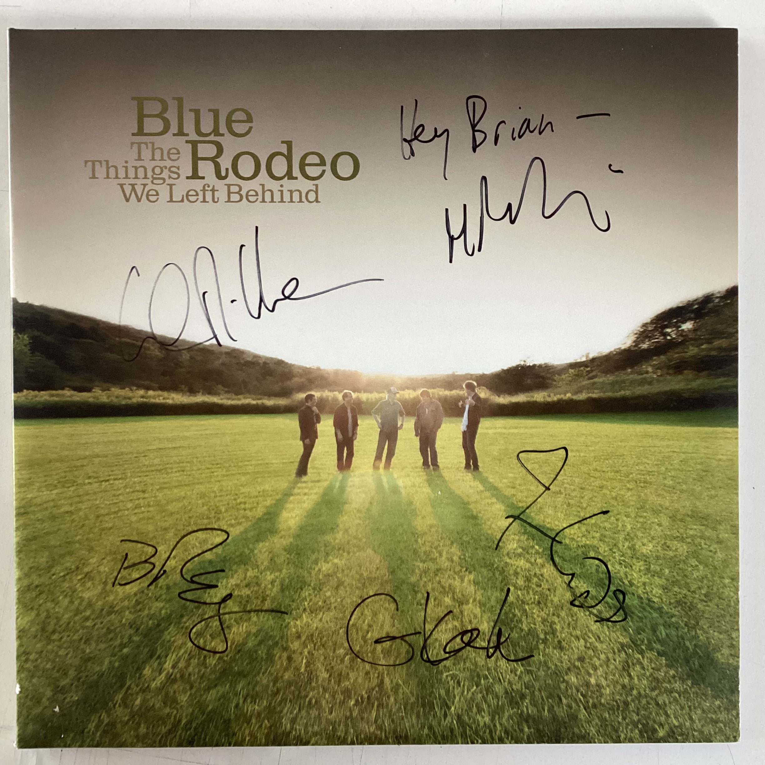 BLUE RODEO = THINGS WE LEFT BEHIND (SIGNED) (CDN 2009) (USED)