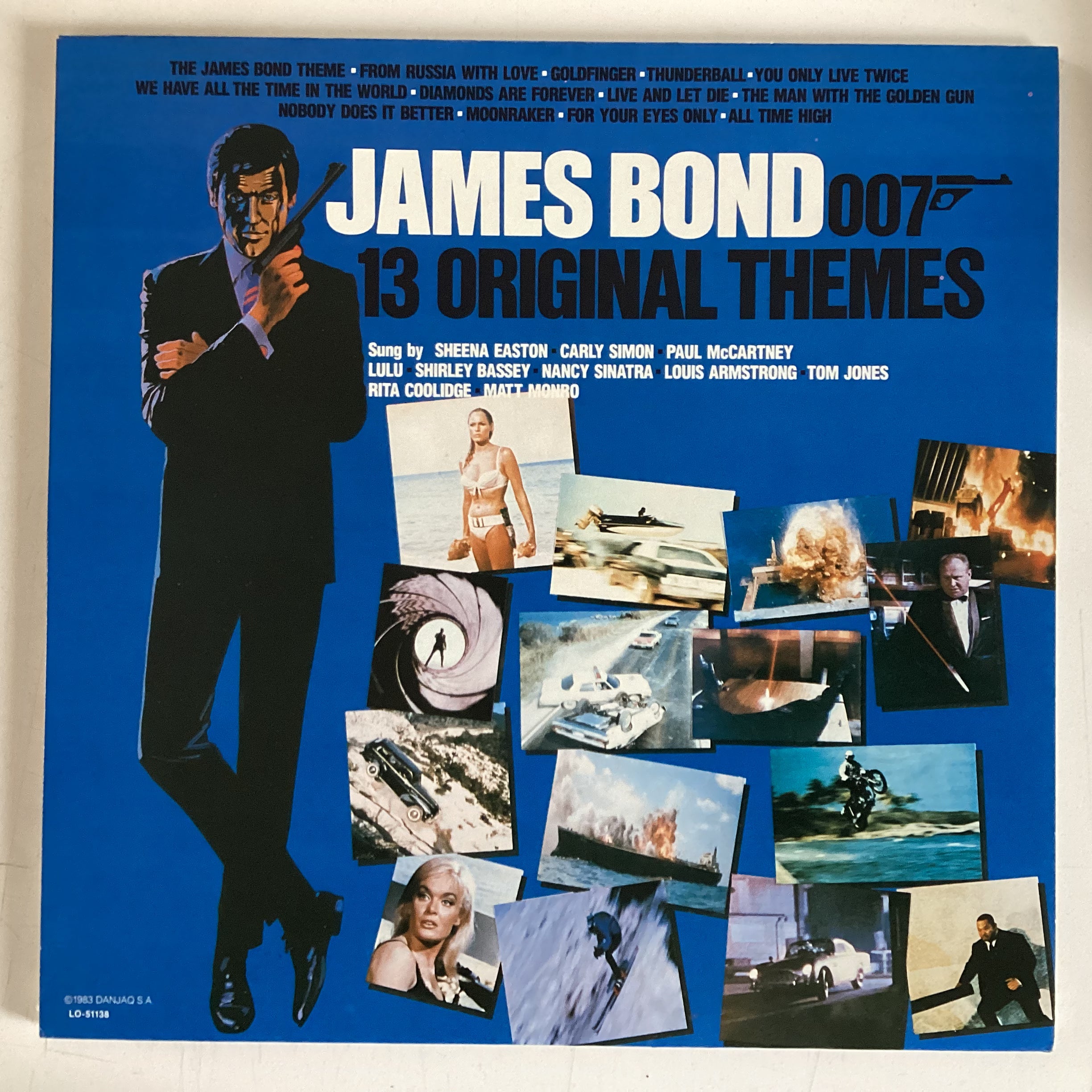 JAMES BOND 007 = 13 ORIGINAL THEMES (CDN 1983) (USED)