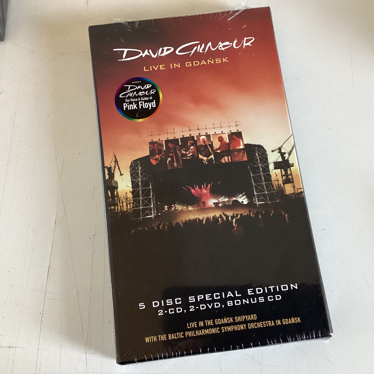 GILMOUR, DAVID = LIVE IN GDAŃSK (3CD/2DVD)