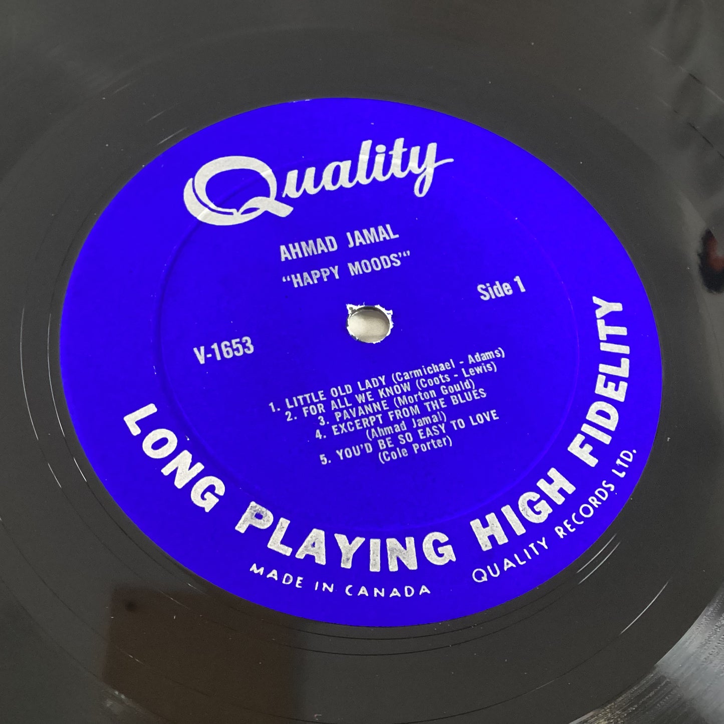 JAMAL, AHMAD = HAPPY MOODS (CDN 1960) (USED)