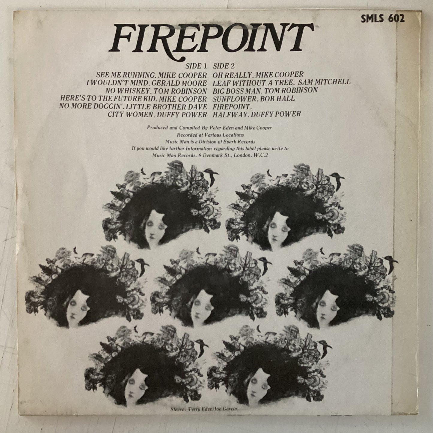 FIREPOINT: COLLECTION OF FOLK BLUES TRACKS (UK 1969) (USED)