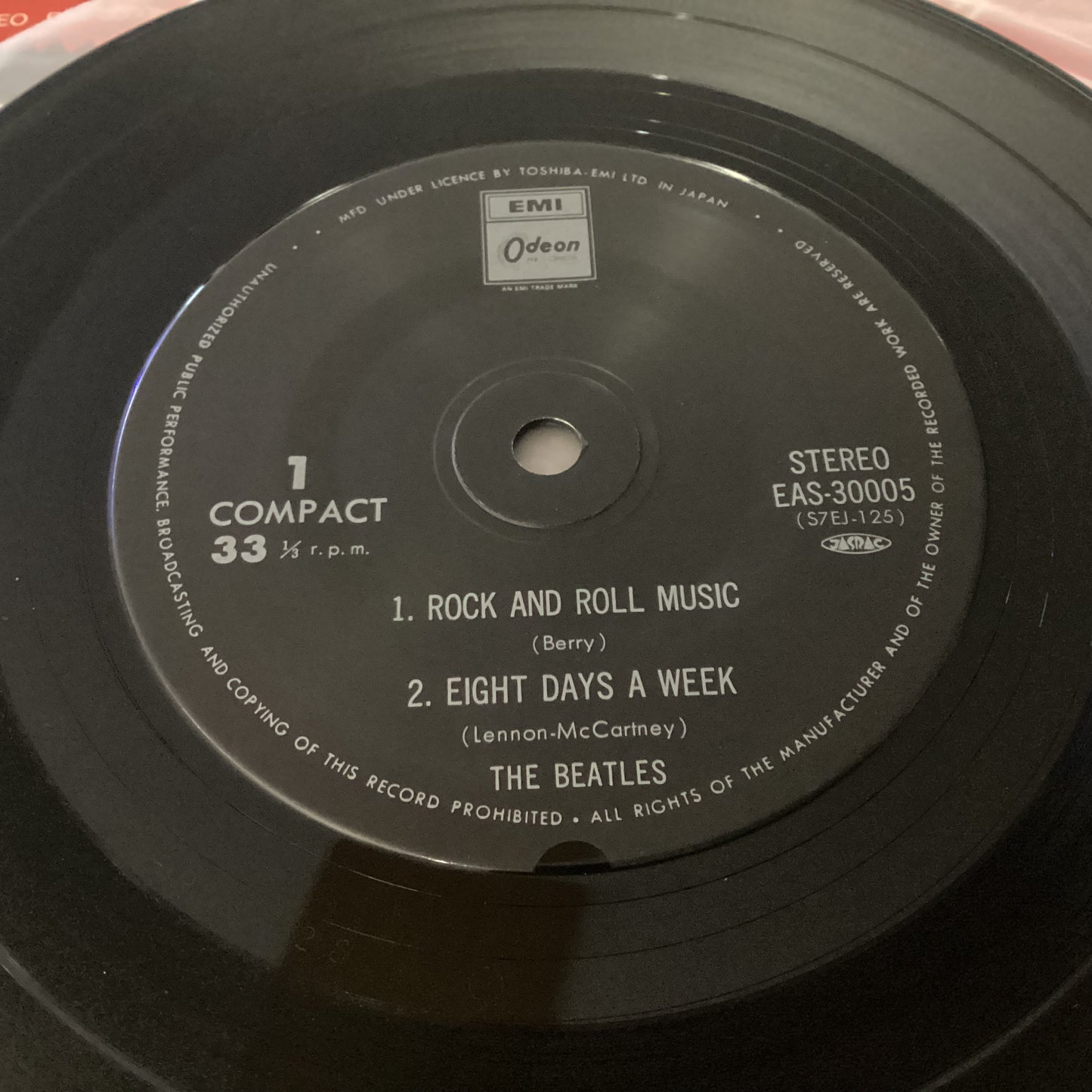 BEATLES = ROCK AND ROLL MUSIC (7IN./EP) (JAPAN 1980) (USED)