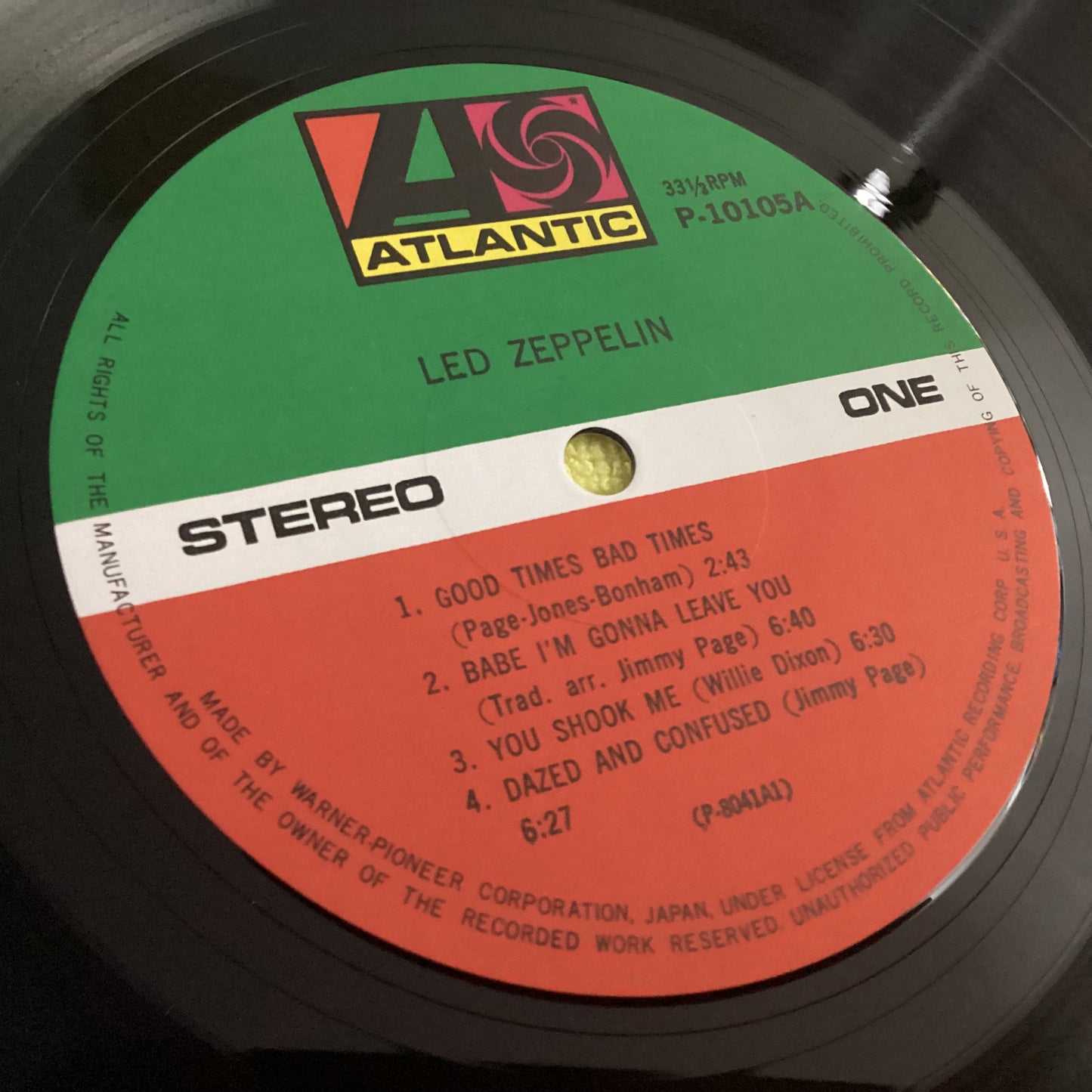 LED ZEPPELIN = LED ZEPPELIN (JAPAN 1976) (USED)