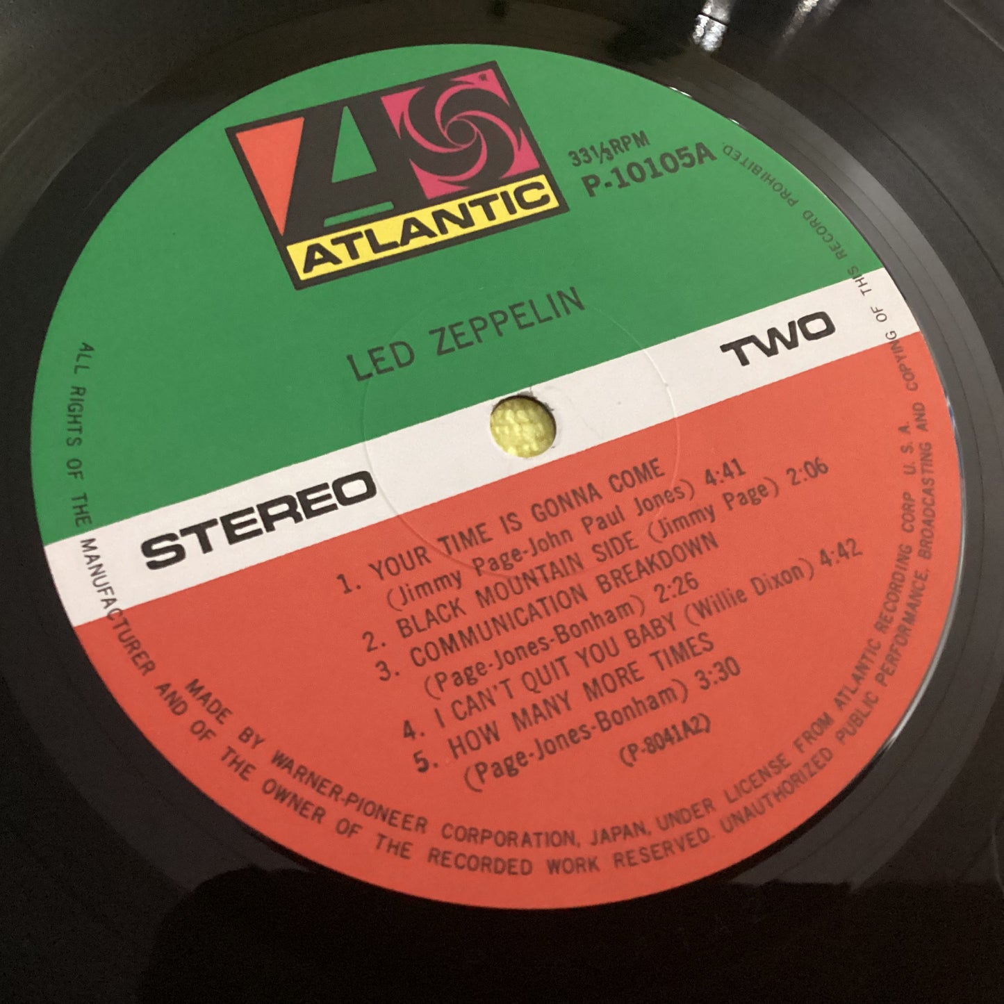 LED ZEPPELIN = LED ZEPPELIN (JAPAN 1976) (USED)