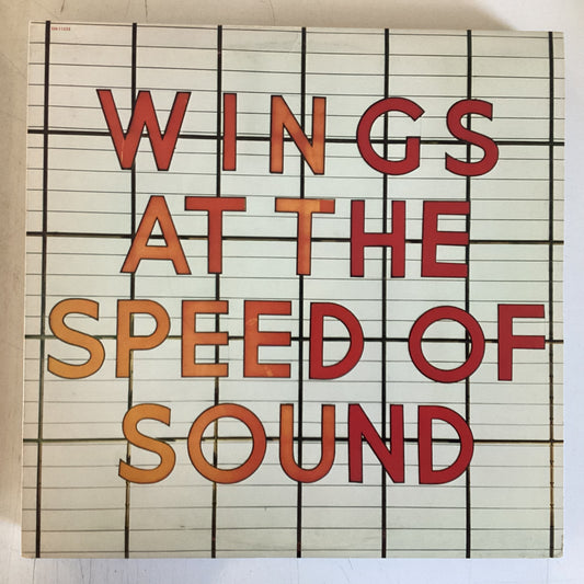 MCCARTNEY, PAUL & WINGS = AT THE SPEED OF SOUND (CDN 1976) (USED)