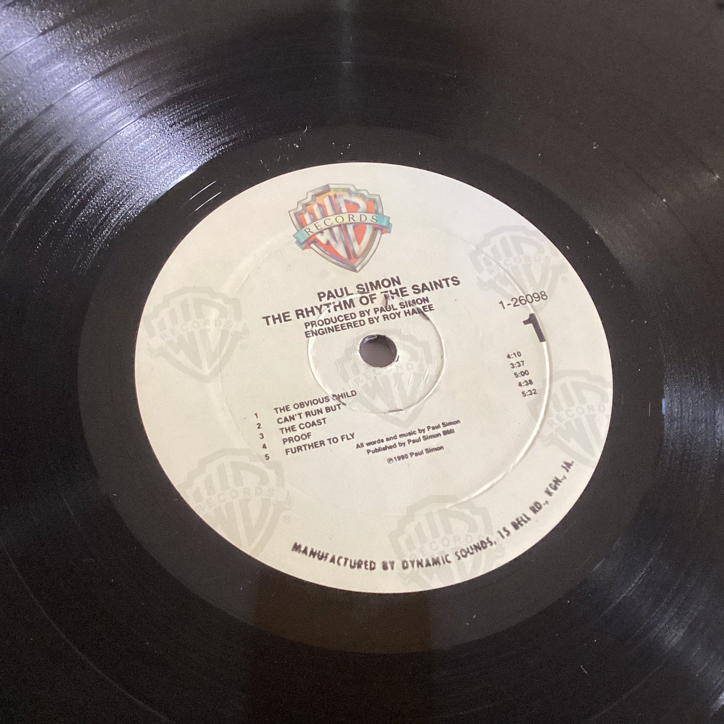 SIMON, PAUL = RHYTHM OF THE SAINTS (JAMAICA 1990) (USED)