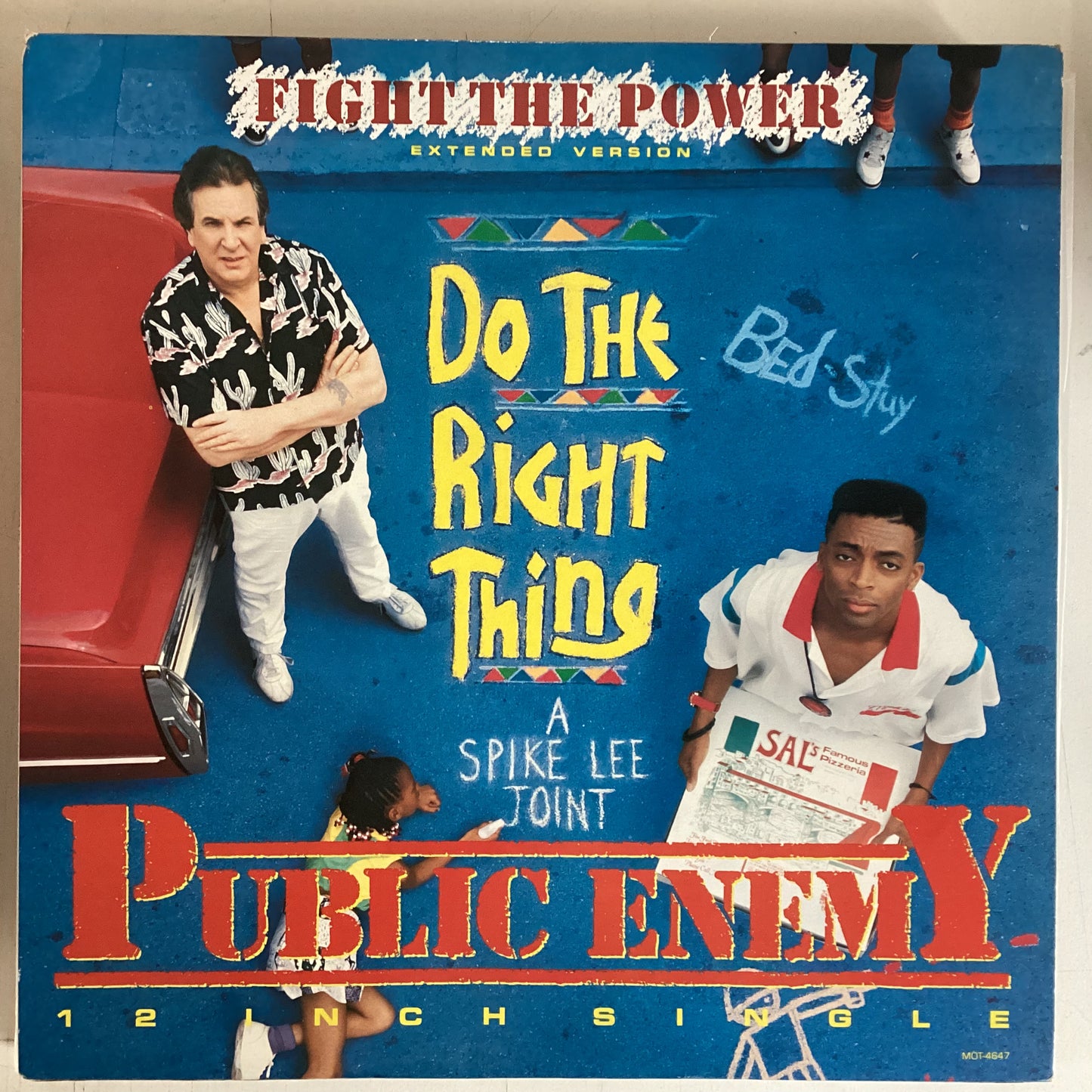 PUBLIC ENEMY = FIGHT THE POWER (12 IN.) (CDN 1989) (USED)