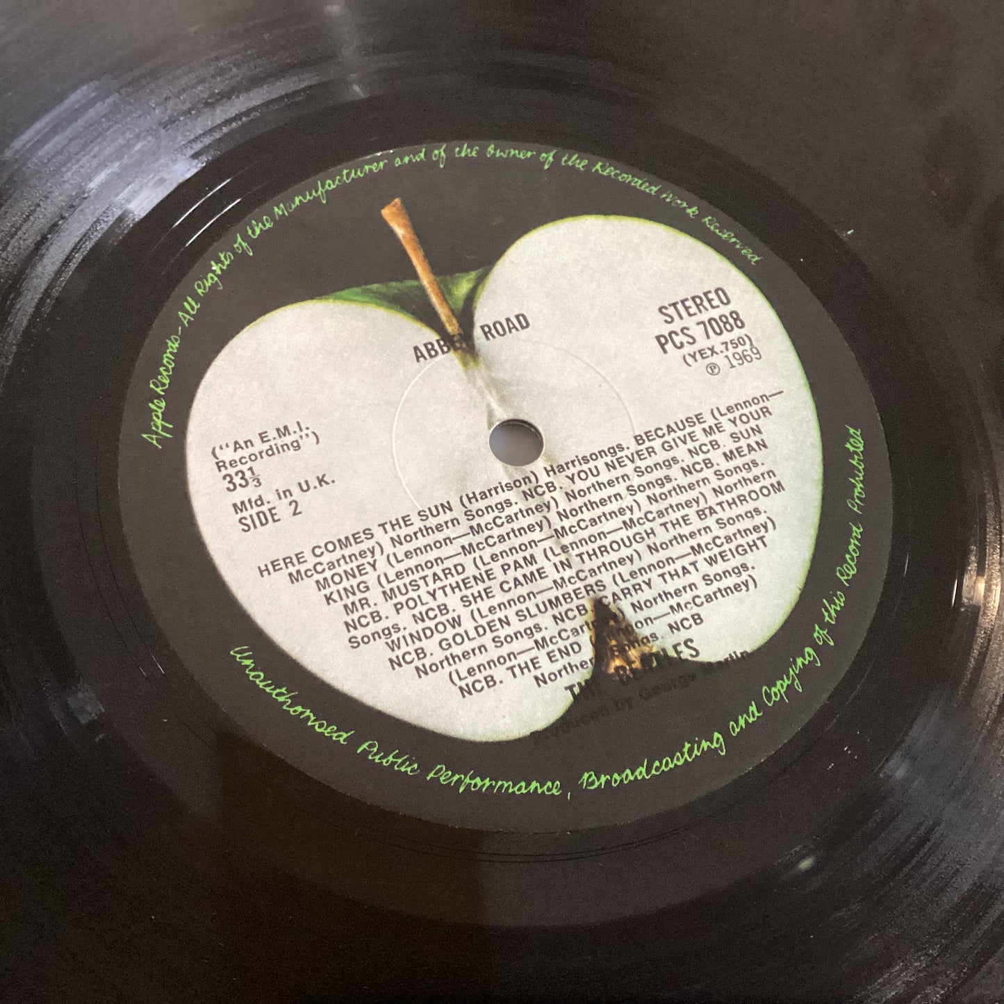 BEATLES = ABBEY ROAD (UK 1969) (USED)