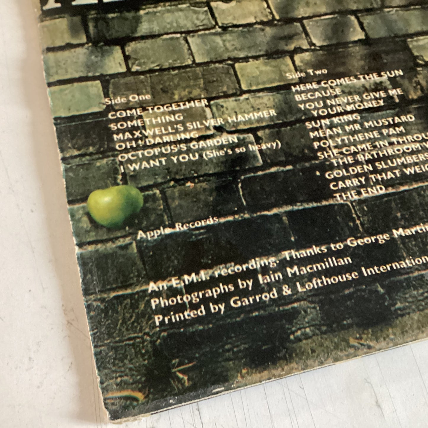 BEATLES = ABBEY ROAD (UK 1969) (USED)