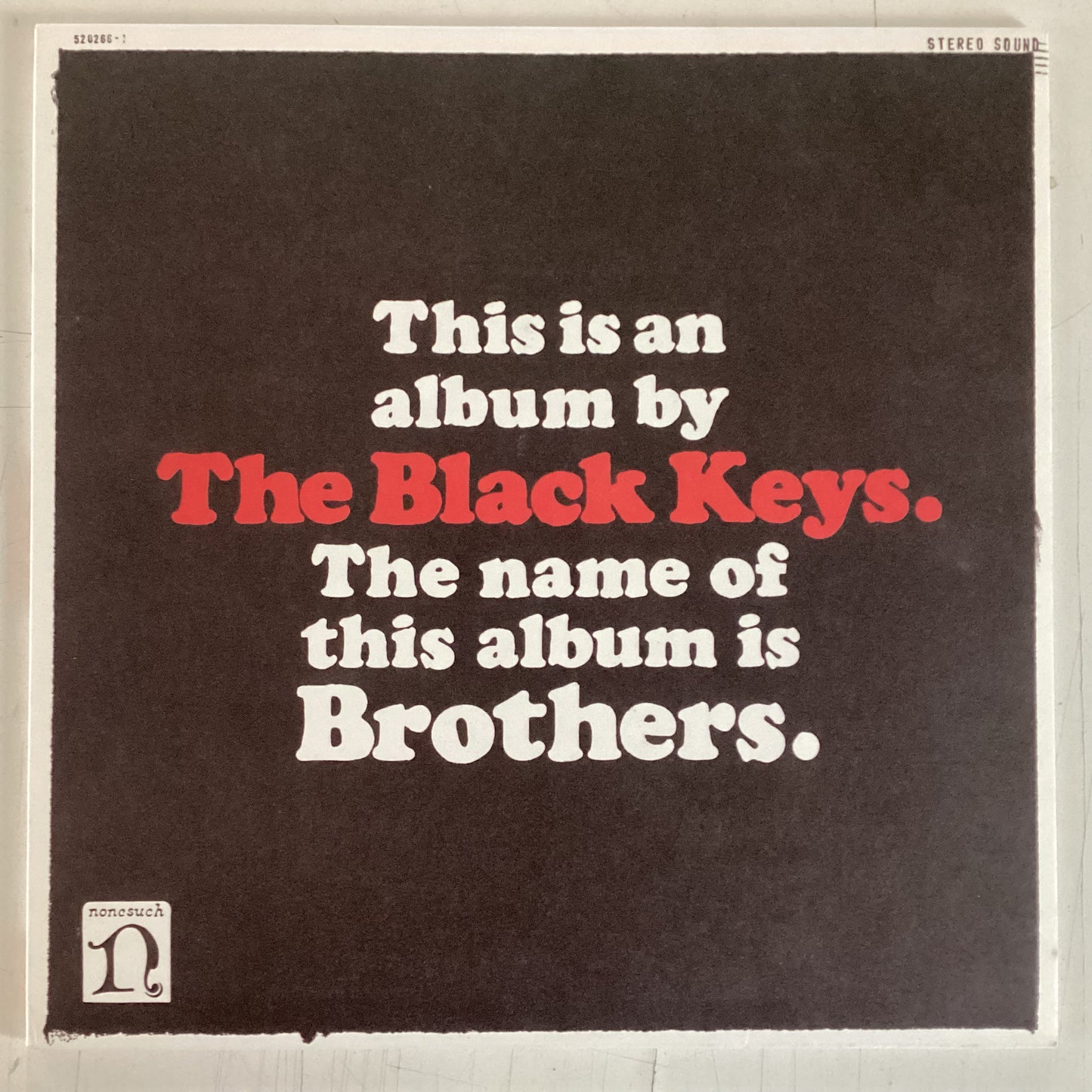 BLACK KEYS = BROTHER (US 2010) (USED)
