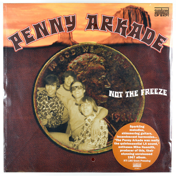 PENNY ARKADE = NOT THE FREEZE (180G)
