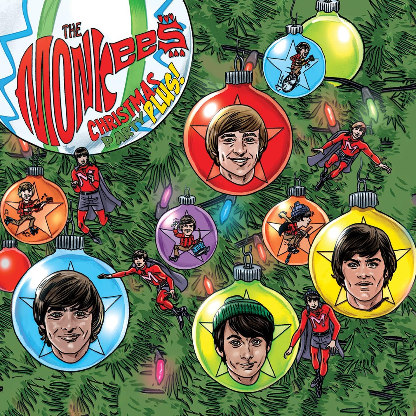 MONKEES = CHRISTMAS PARTY PLUS! (7 IN./180G/COLOUR)