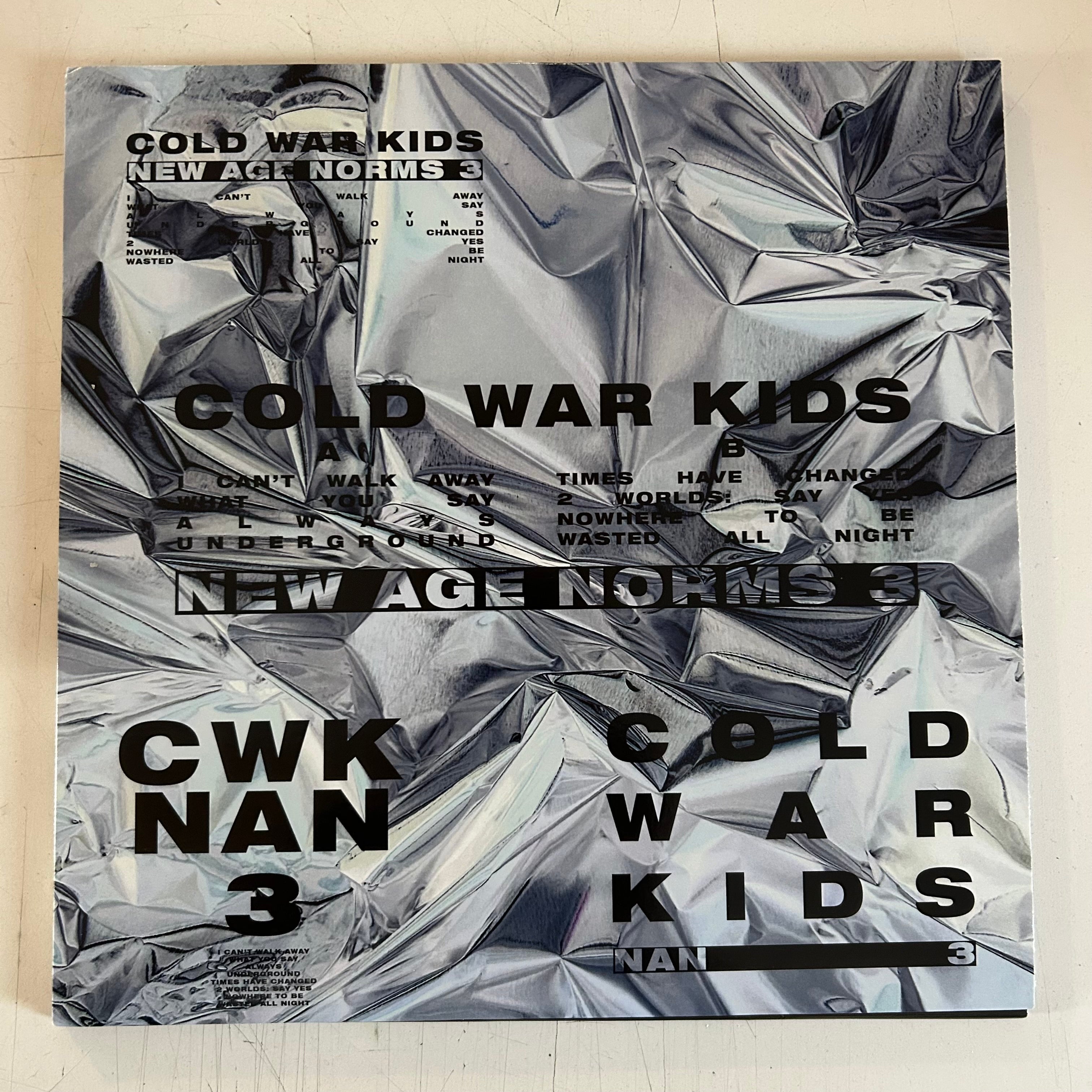 COLD WAR KIDS = NEW AGE NORMS 3 (180G/GREEN) (USA 2021) (USED)