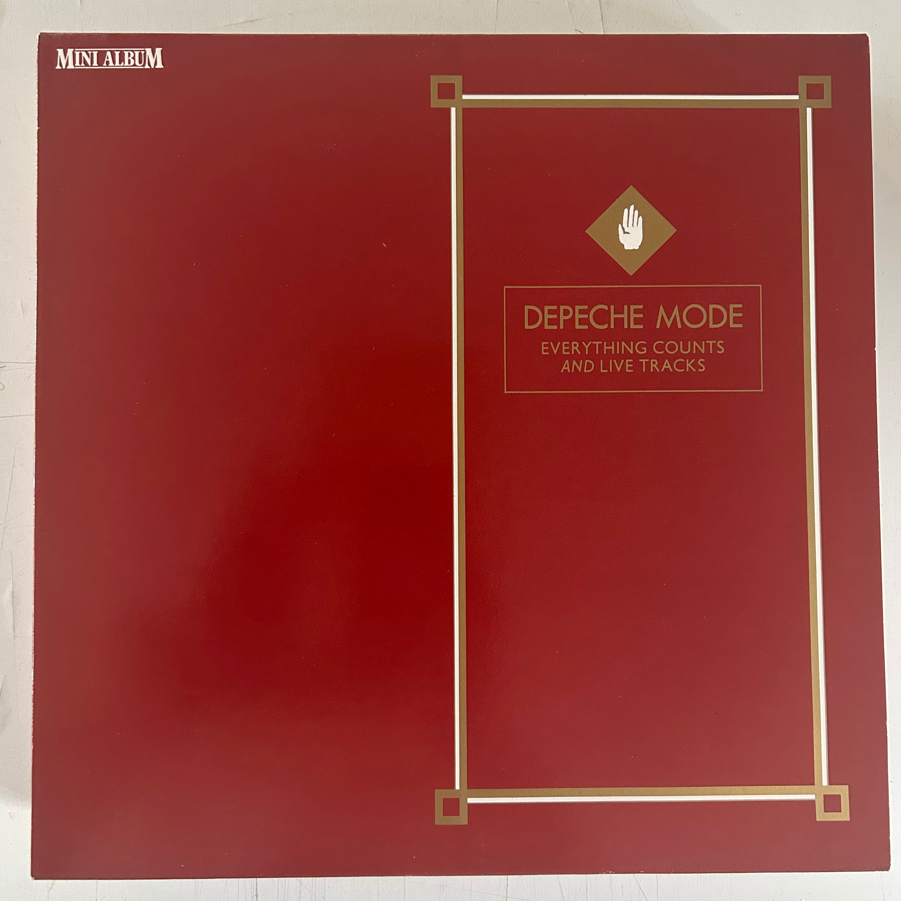 DEPECHE MODE = EVERYTHING COUNTS AND LIVE TRACKS (FRANCE 1983) (USED)