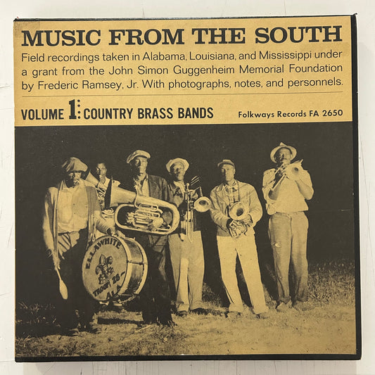 MUSIC FROM THE SOUTH: VOL.1 COUNTRY BRASS BANDS (US 1961 REISSUE) (USED)