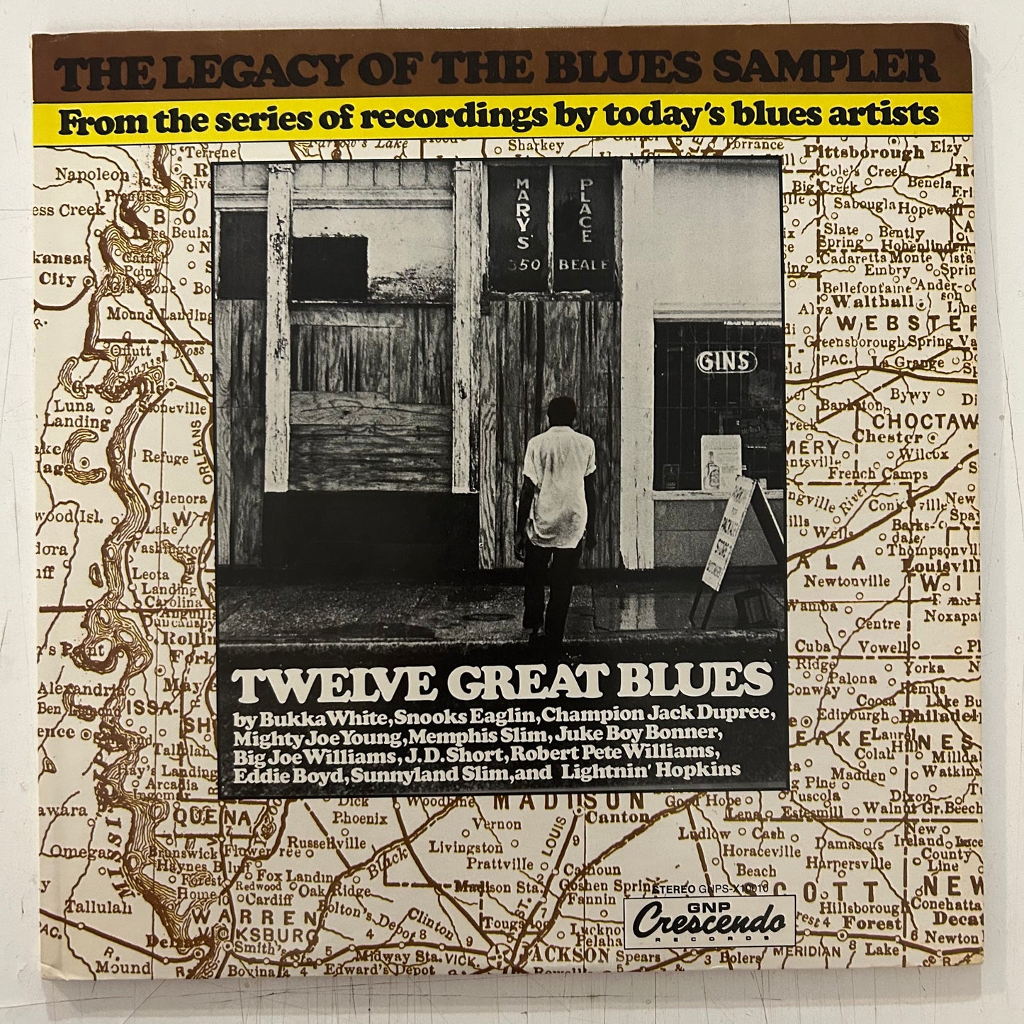 LEGACY OF THE BLUES SAMPLER: TWELVE GREAT BLUES (US 1976) (USED)