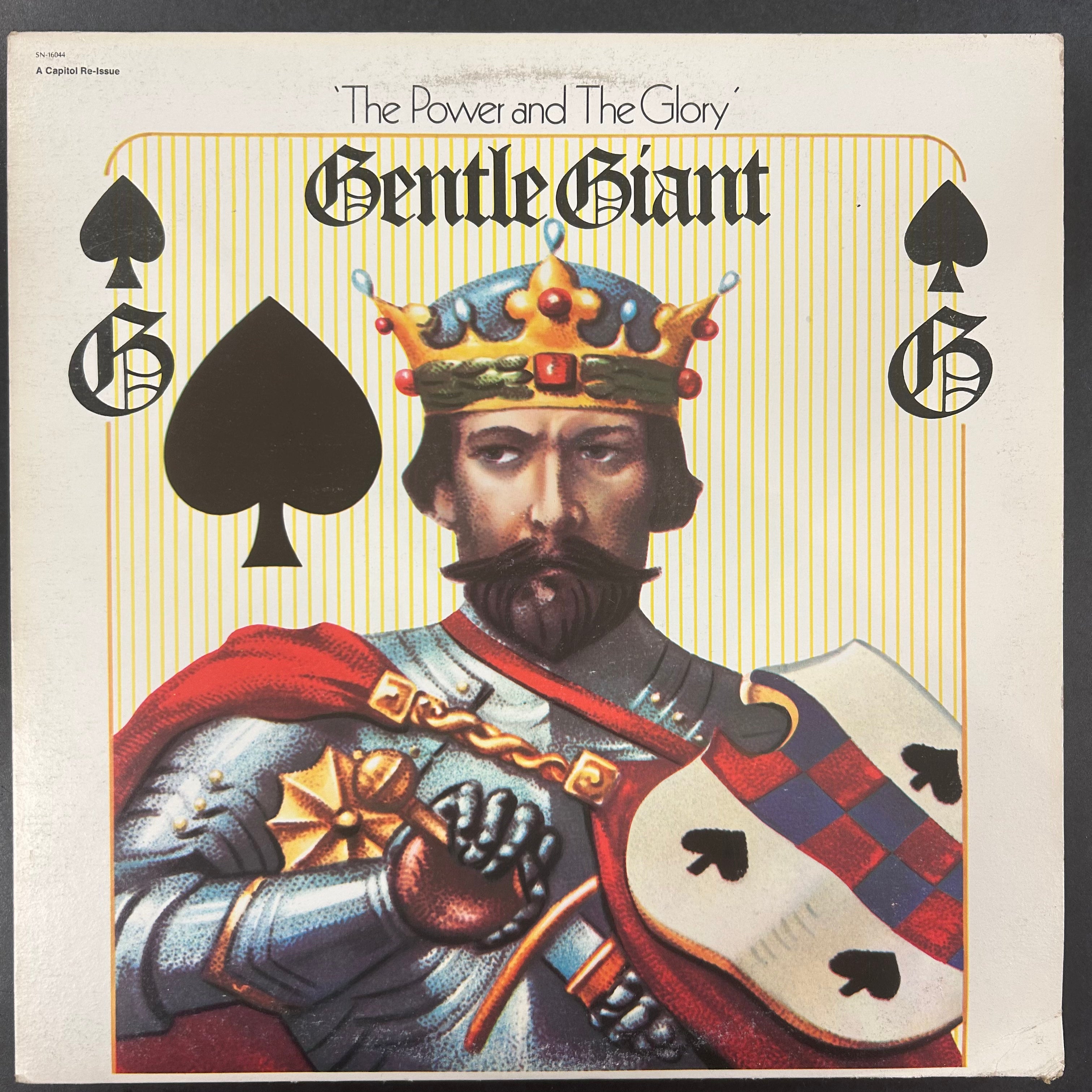 GENTLE GIANT = POWER AND THE GLORY (CDN 1970s REISSUE) (USED)