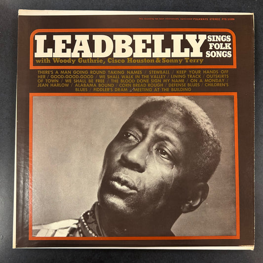 LEADBELLY = SINGS FOLK SONGS (US REISSUE) (USED)