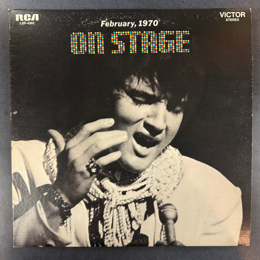 PRESLEY, ELVIS = ON STAGE (FEBRUARY, 1970) (CDN 1970) (USED)