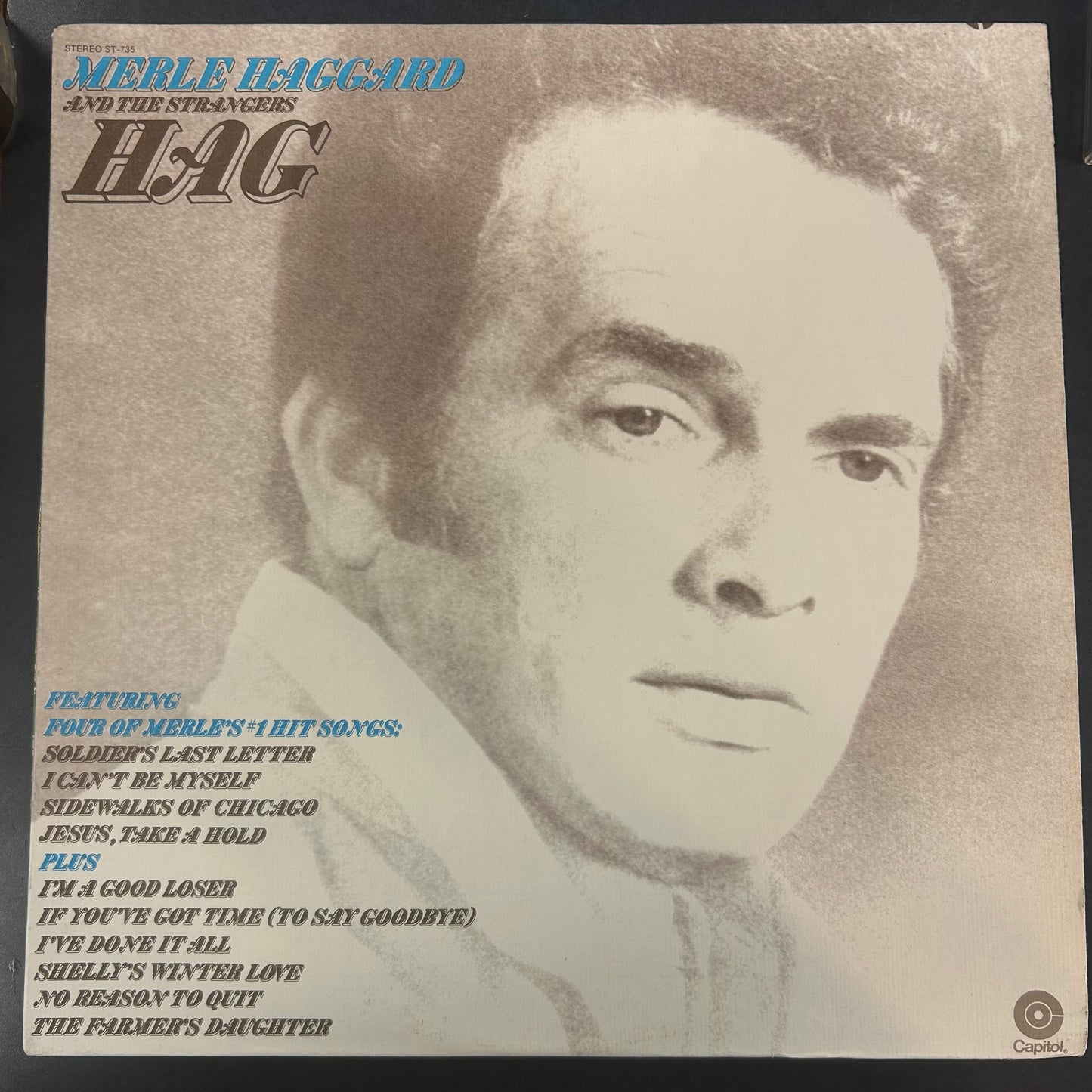 HAGGARD, MERLE & THE STRANGERS = HAG (CDN 1971) (USED)