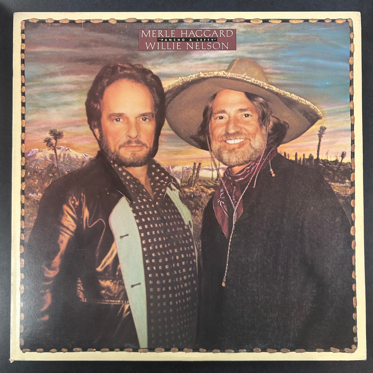 HAGGARD, MERLE NELSON, WILLIE = PANCHO & LEFTY (CDN 1982) (USED)