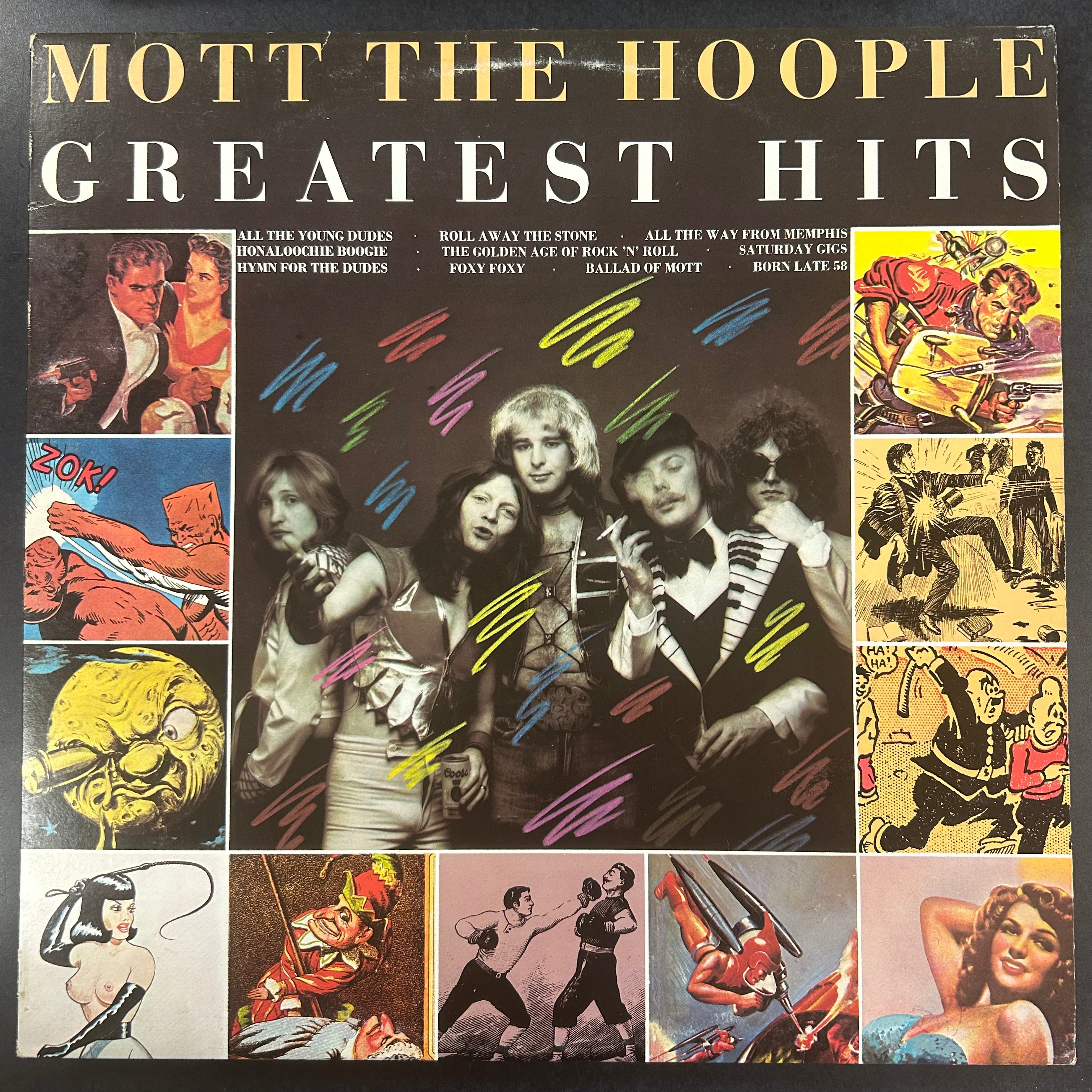 MOTT THE HOOPLE = GREATEST HITS (CDN 1976) (USED)