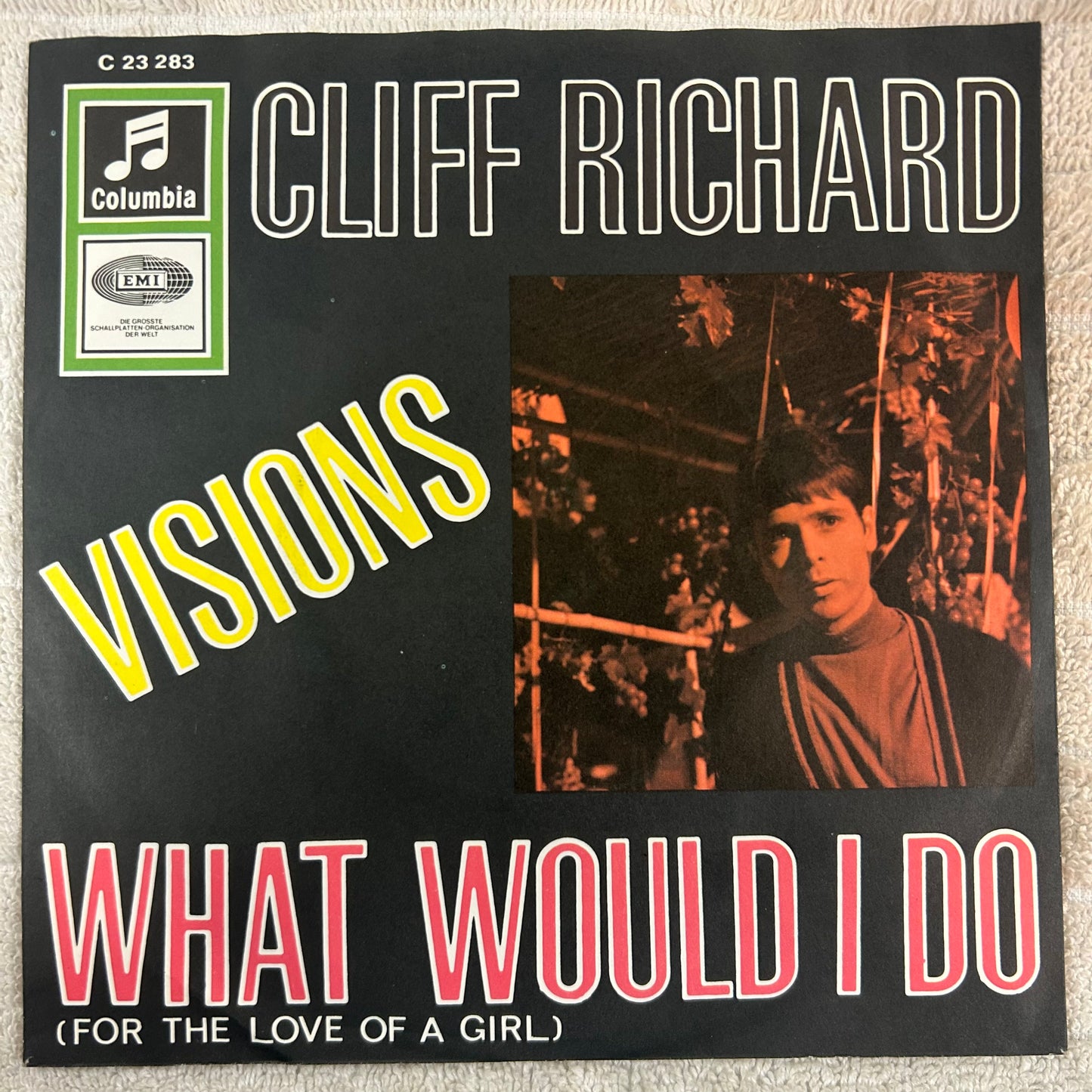 RICHARD, CLIFF = VISIONS (7 IN.) (GERMANY 1966) (USED)