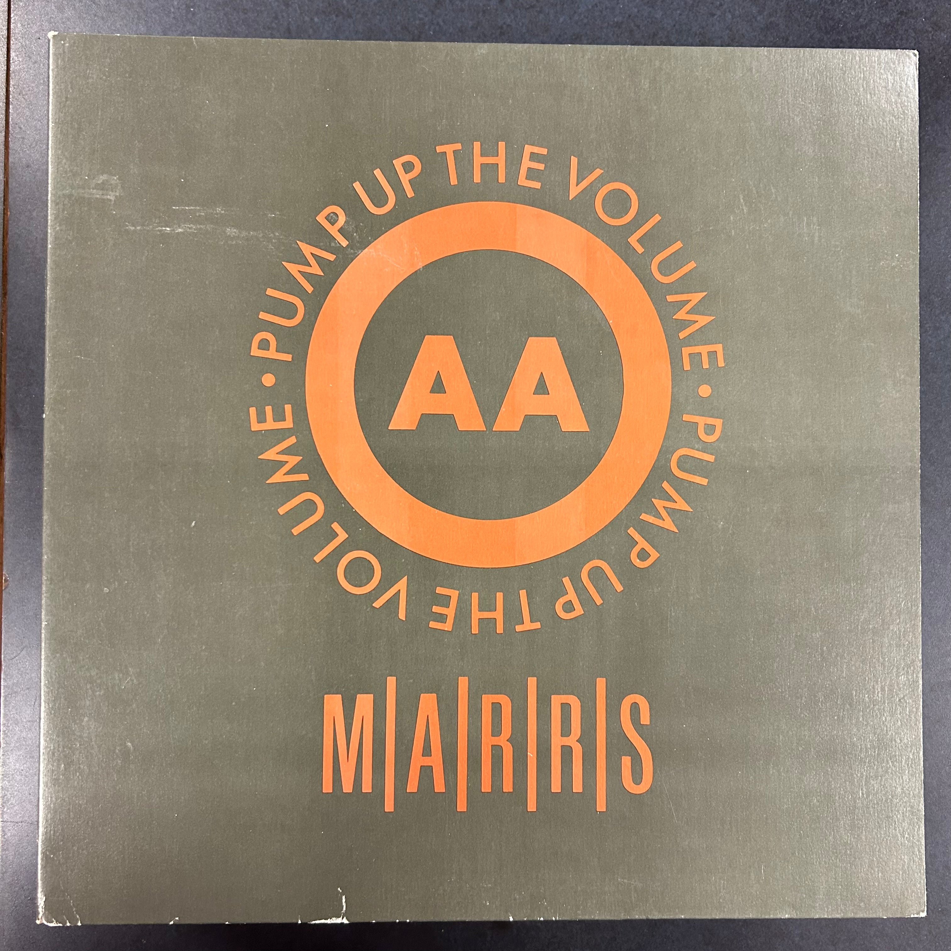 M|A|R|R|S = PUMP UP THE VOLUME (12 IN.) (CDN 1987) (USED)