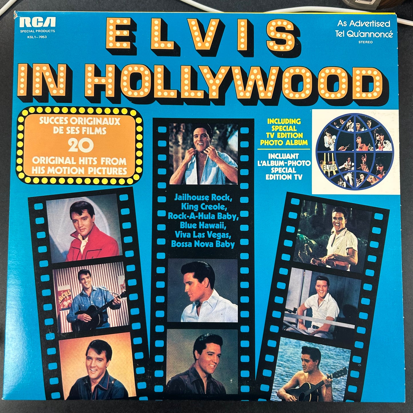 PRESLEY, ELVIS = IN HOLLYWOOD (CDN 1976) (USED)