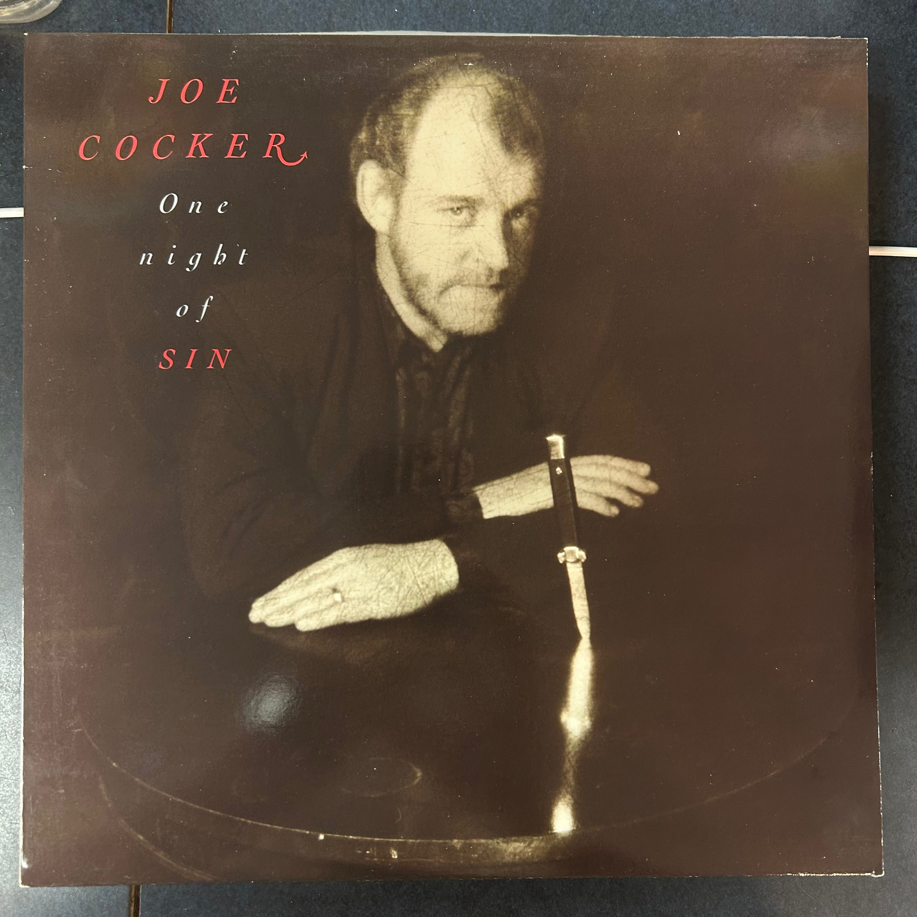 COCKER, JOE = ONE NIGHT OF SIN (US 1989) (USED)