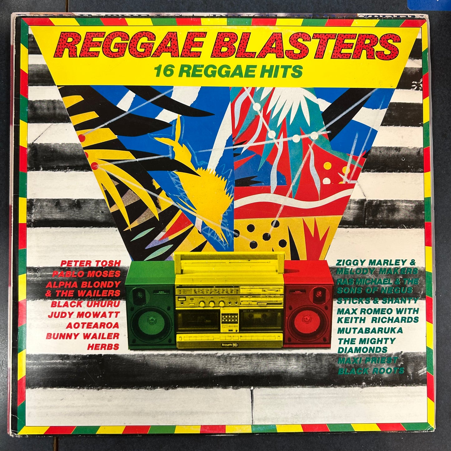 REGGAE BLASTERS: 16 REGGAE HITS (UK 1985) (USED)