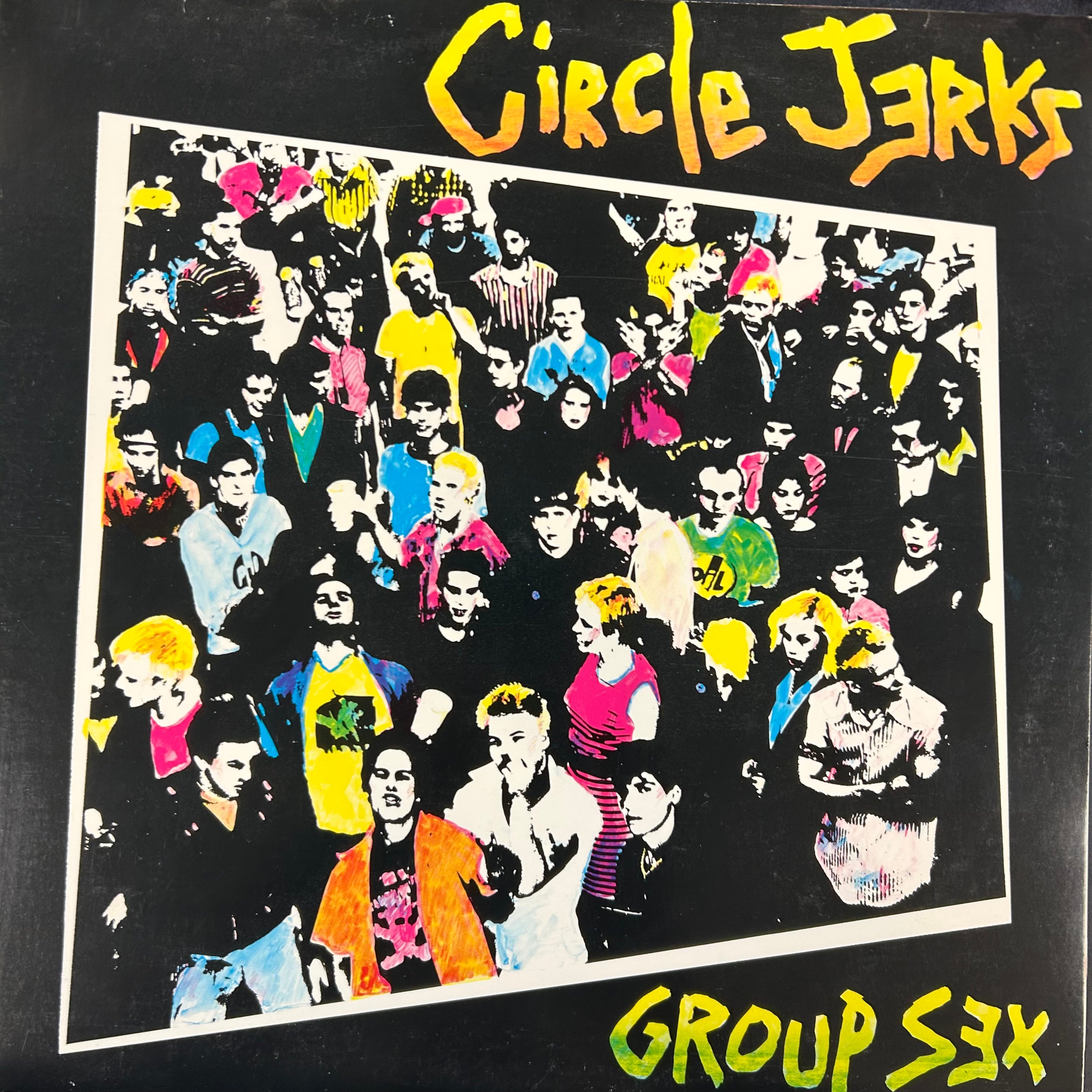 CIRCLE JERKS = GROUP SEX (US 2008/RED) (USED)