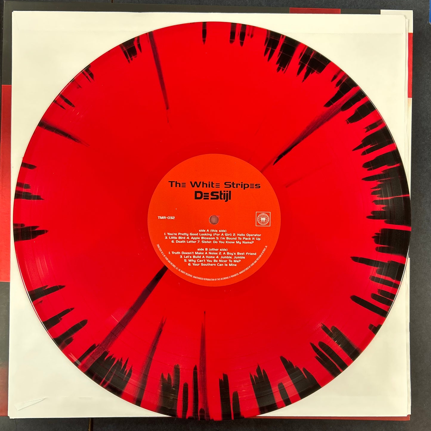 WHITE STRIPES = DE STIJL (VINYL ME PLEASE) (US 2020/RED) (USED)