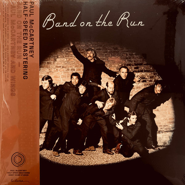 MCCARTNEY, PAUL & WINGS = BAND ON THE RUN: 50TH ANN. (1/2 SPEED MASTERED) (180G)