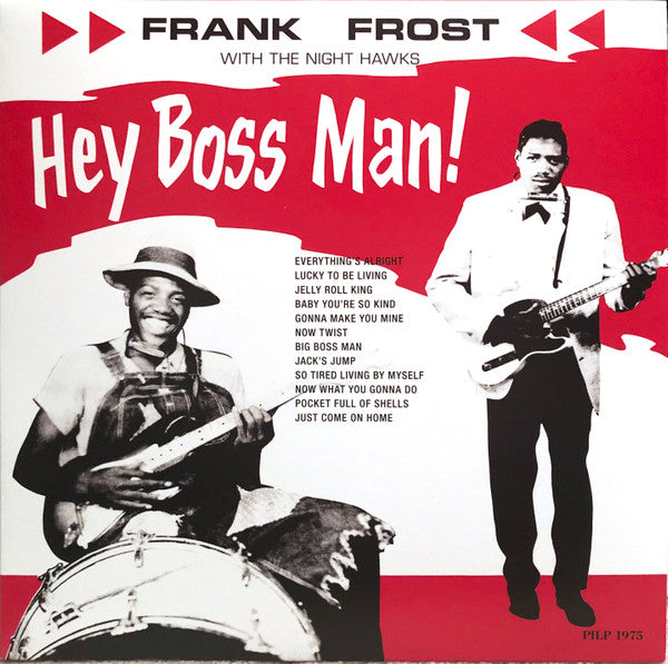 FROST, FRANK = HEY BOSS MAN! (140G/RED)