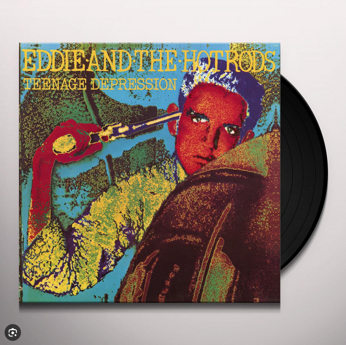 EDDIE AND THE HOTRODS = TEENAGE DEPRESSION (180G/CLEAR)